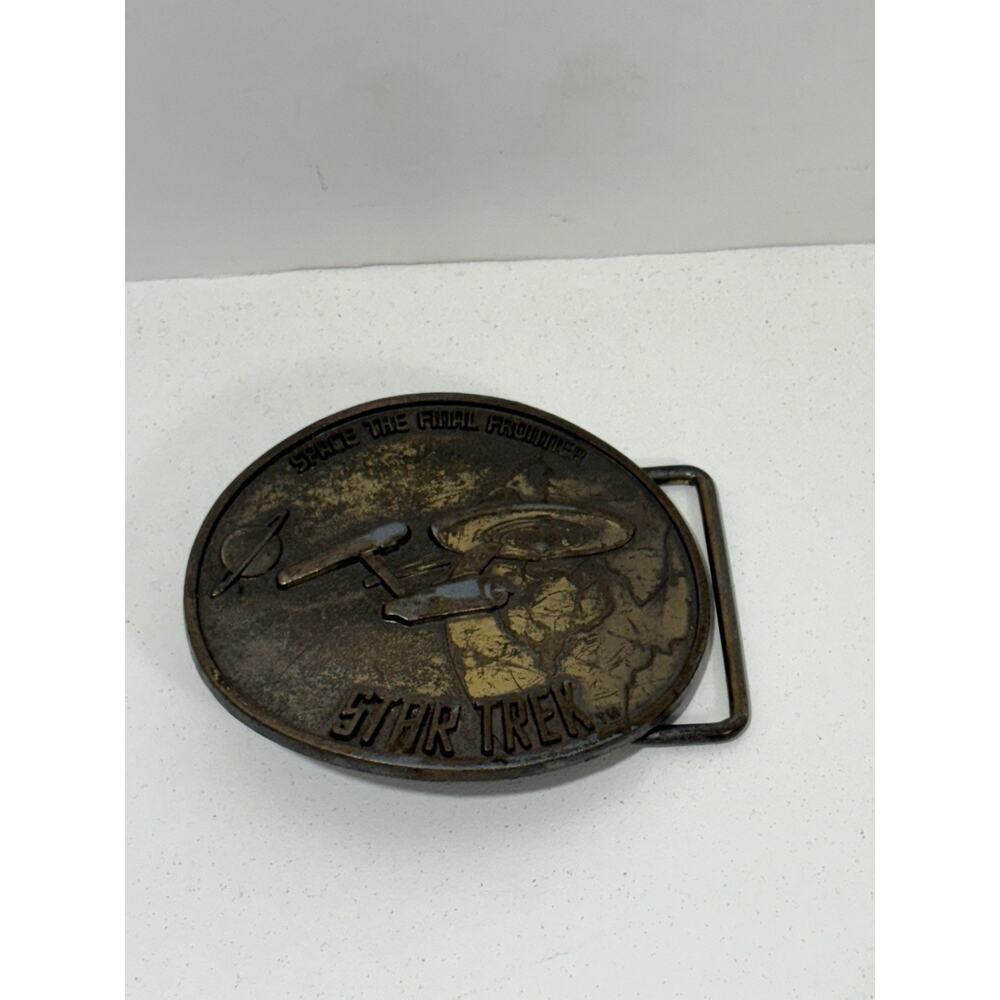 Star Trek Lives Space The Final Frontier Buckle Lee Belt 1976 Paramount Pictures